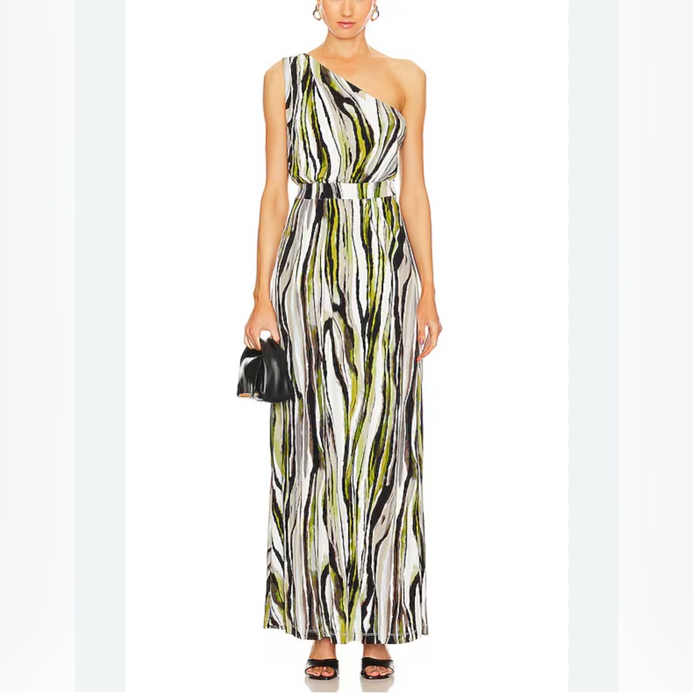 NWT Diane Von Furstenberg Kiera Dress in Zebra Mist